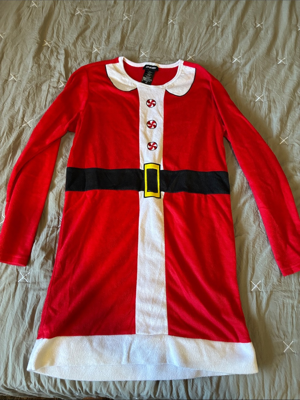 Women’s Santa pajama dress